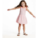 Girls Bubble Dress | Watermelon Rainbow Print