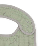 Cotton Muslin Classic Bib 3 Pack - Adobe Checker
