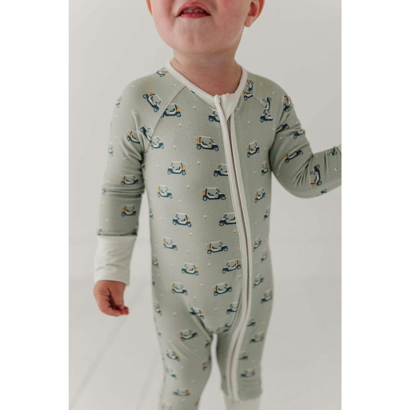 Baby Long Sleeve Zip Romper