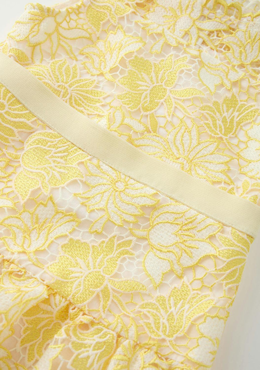 Cassandra Embroidered Mini Dress (Baby)