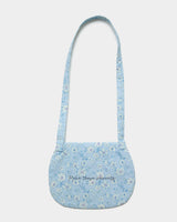 Hudson Purse - Tonal Floral Blue