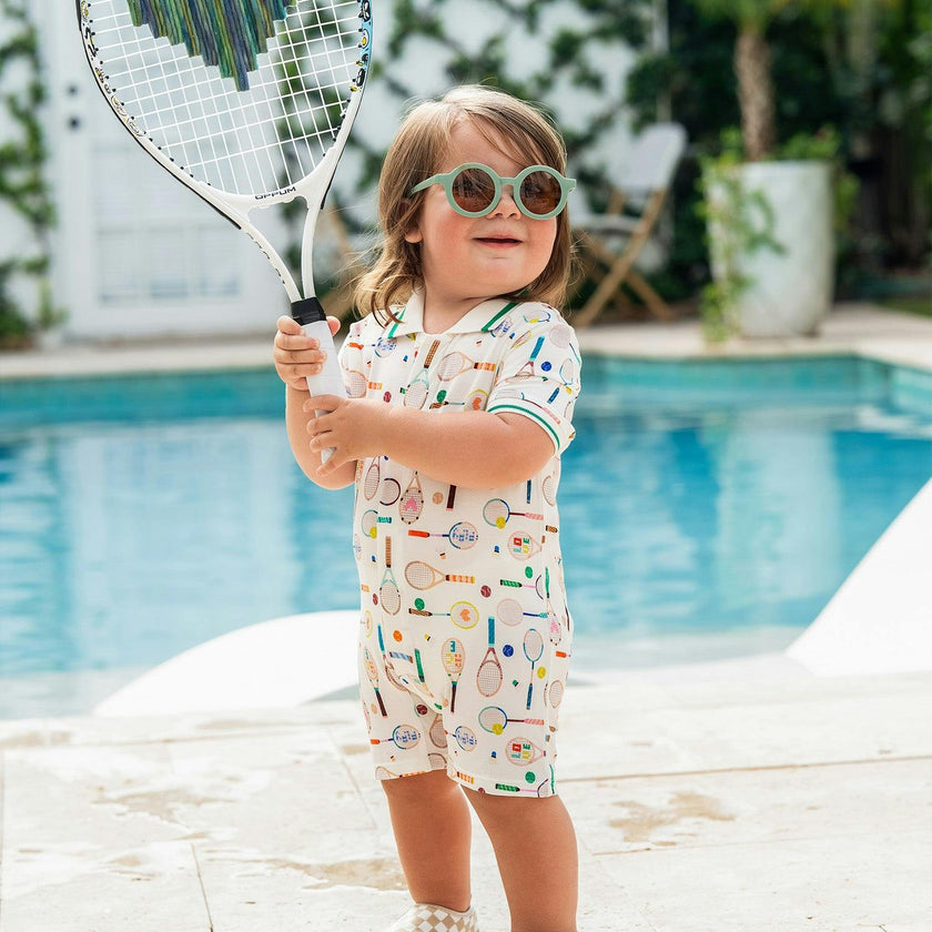 Magnetic Polo Romper