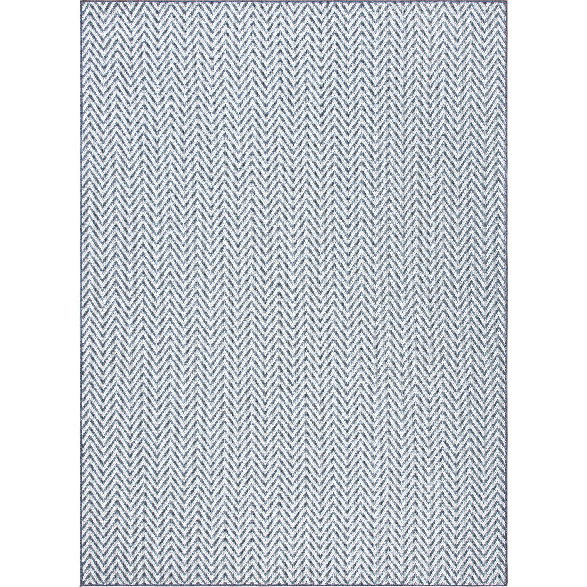 Bermuda Vera Indoor/Outdoor Rug, Blue/cream