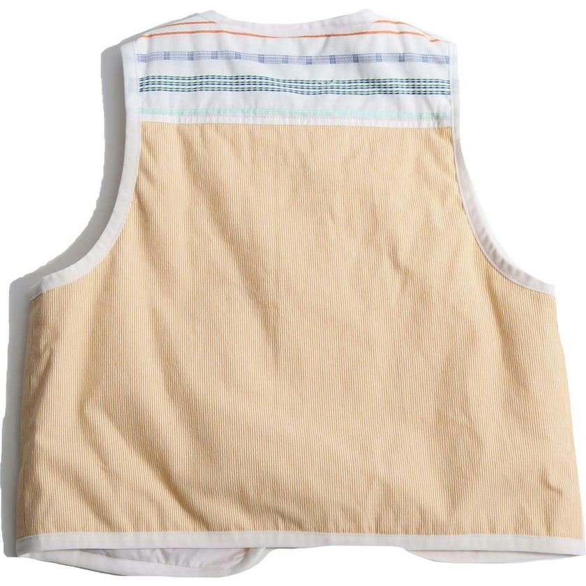 TOBIAS PADDED PATCHWORK VEST
