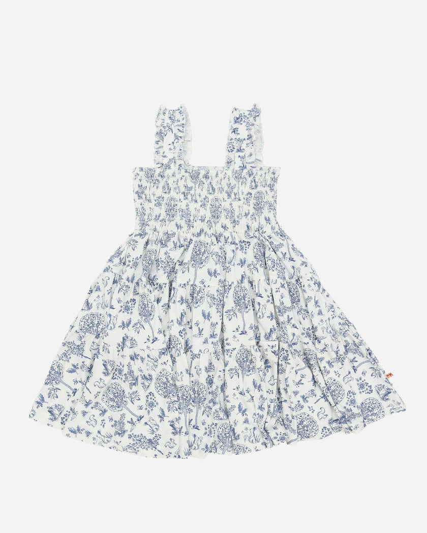Bamboo Ruffle Strap Dress