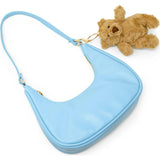 Teddy Charm Shoulder Handbag