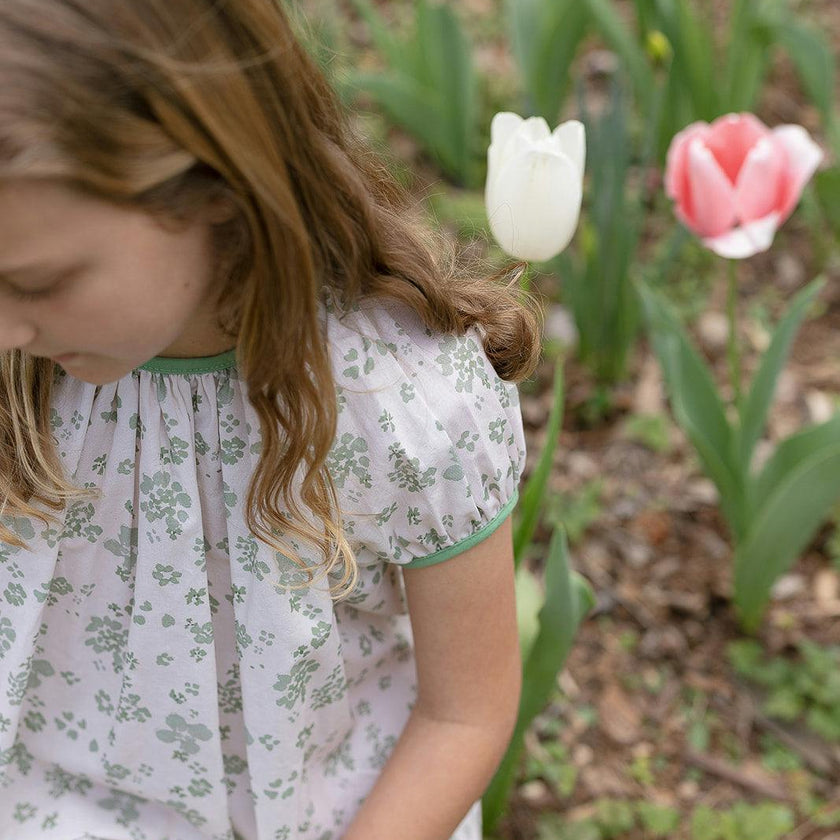 Ella Dress in Flutter Flower