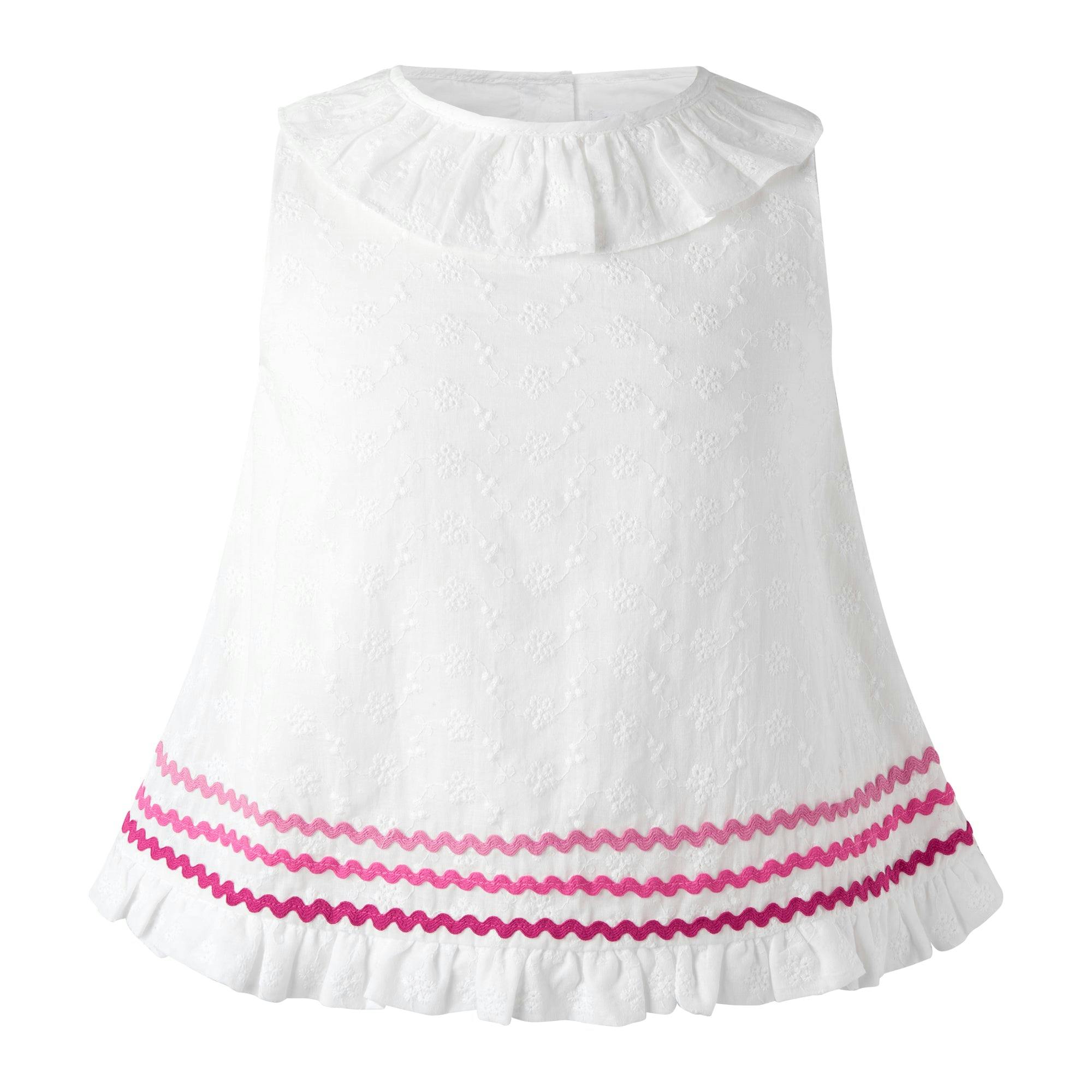 Eyelet Ric Rac Short Set