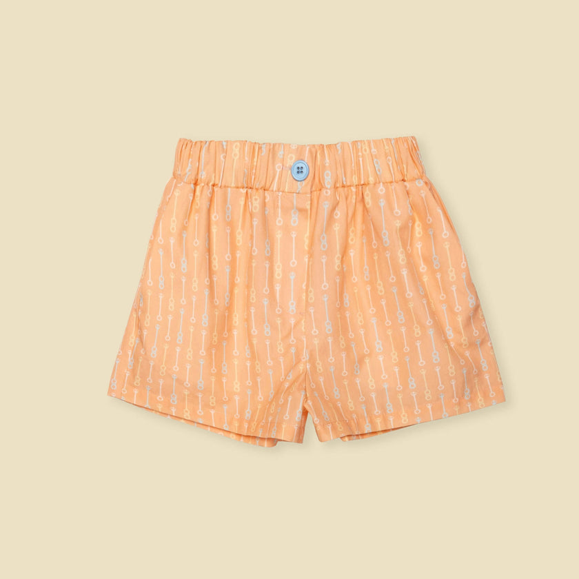 Organic Avenue Shorts in Creamsicle Wand