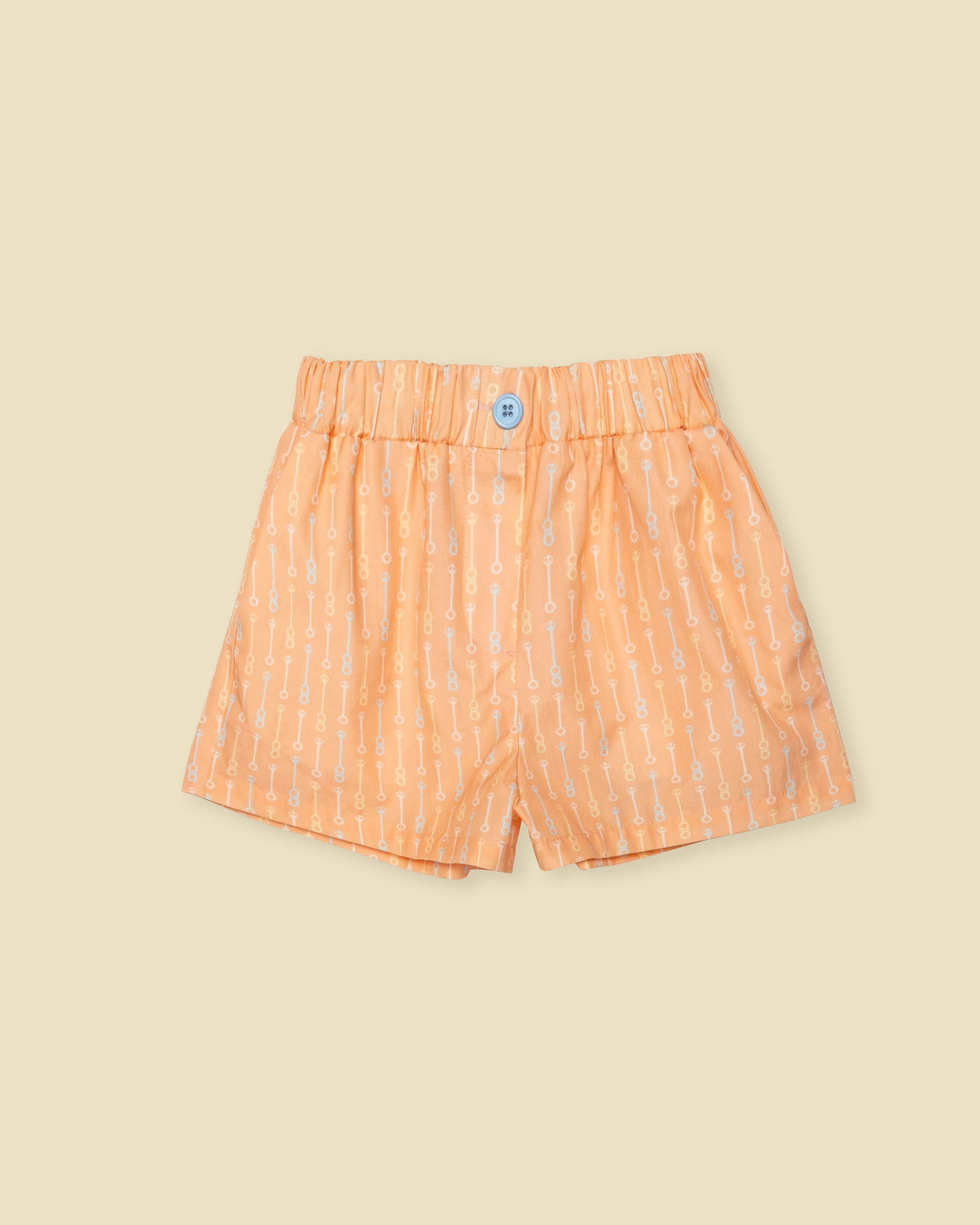 Organic Avenue Shorts in Creamsicle Wand