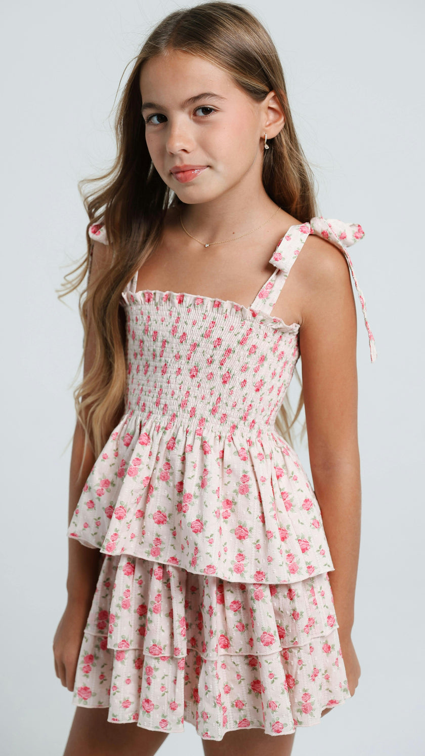 Gigi Top in Petite Rose