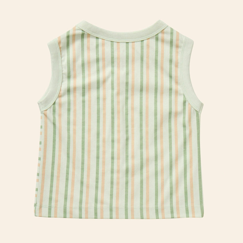 Stripe Mix Tank Top
