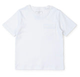 Charles Men's Shortsleeve Pocket Tshirt White
