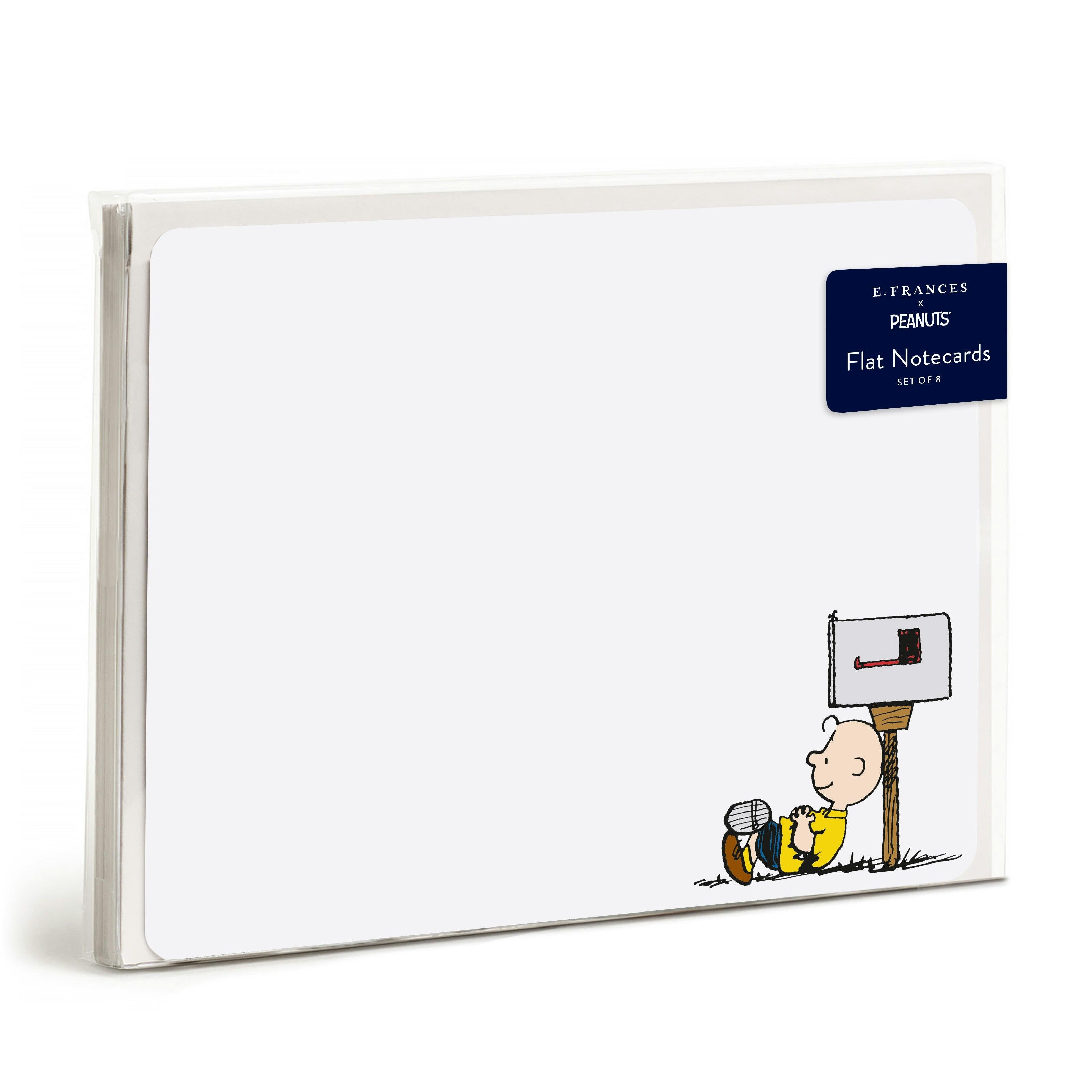 E. Frances x Peanuts® Charlie Brown Mailbox Flat Notes