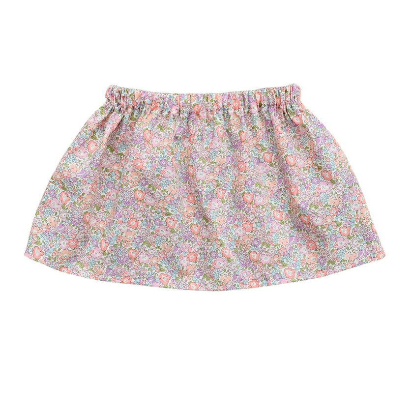 Liberty of London Girls Elasticated Skirt - Michelle pink