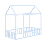 Montessori House Bed with Rails Custom Color