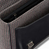 Boston Plaid Adjustable Shoulder Strap Schoolbag