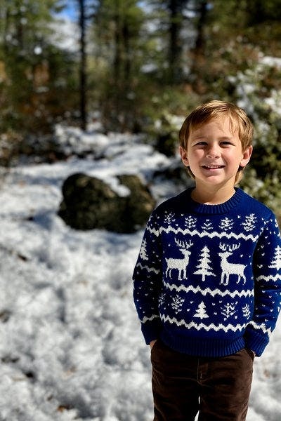 WOODY reindeer sweater