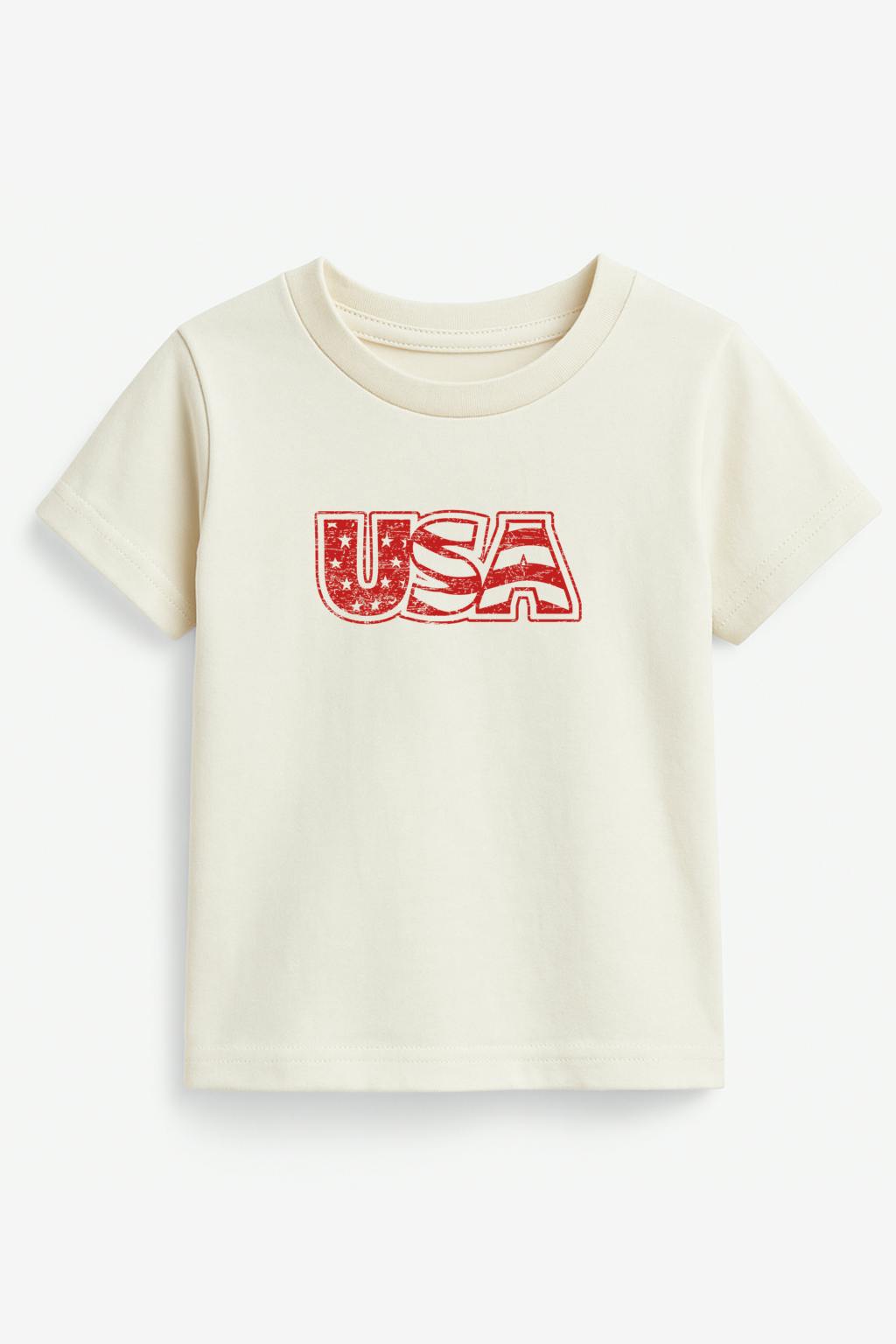 USA Organic Cotton Short Sleeve Toddler T-Shirt