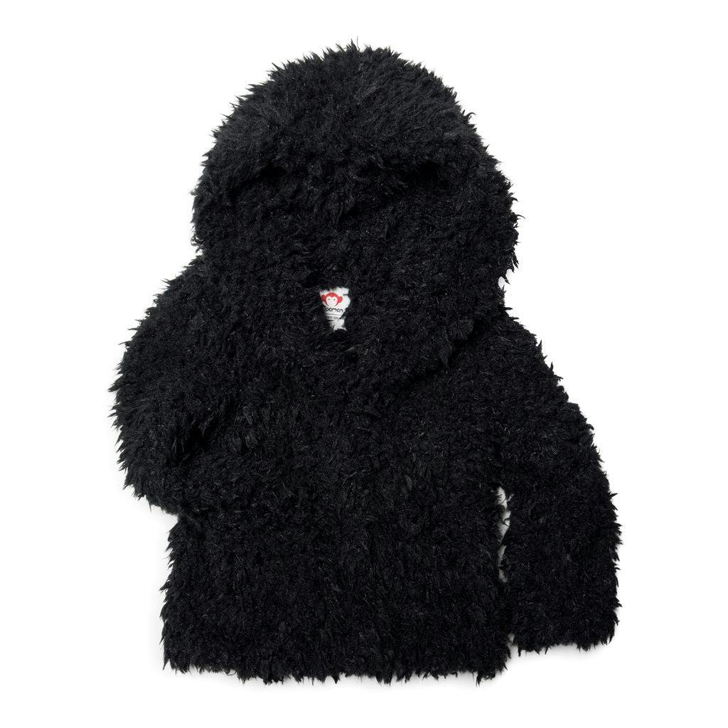 Appaman Kids Black Cleo Faux Fur Coat