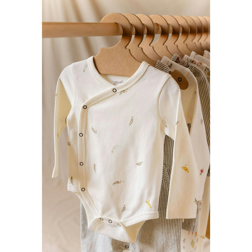 Sweet Pea Long Sleeve Kimono One-Piece, Prints
