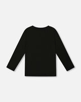 Long Sleeve Cotton Jersey Tee Shirt