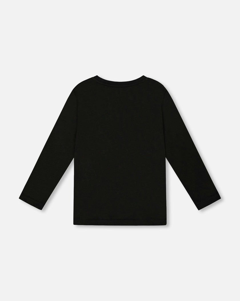 Long Sleeve Cotton Jersey Tee Shirt