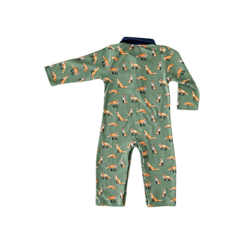 Green Collared Romper