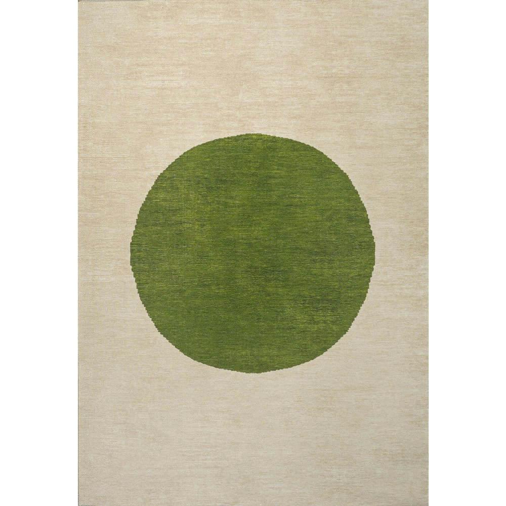Cirkel Minimalist Geometric Dot Machine-washable Area Rug