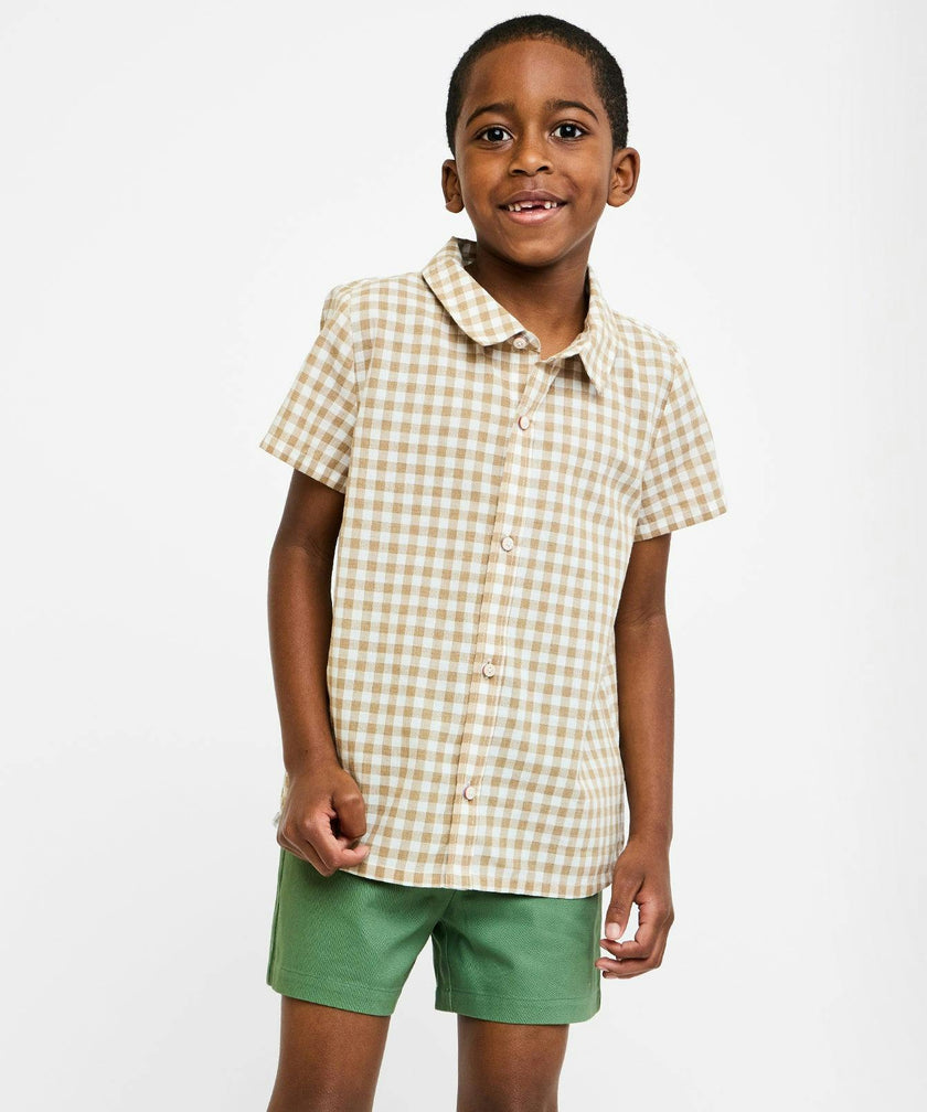 Jack Lee Shirt, Camel Check