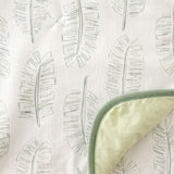 QUINN Reversible Light Weight Quilted Baby Blanket