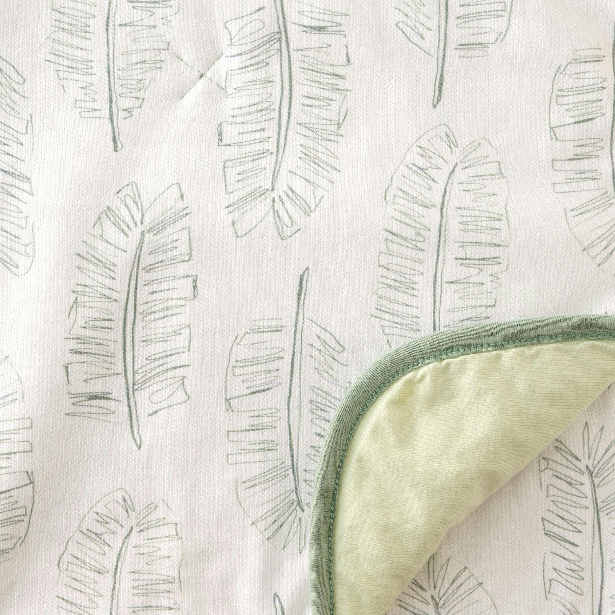 QUINN Reversible Light Weight Quilted Baby Blanket