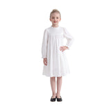 White Eyelet Embroidered Dress