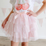 Bow Lace Tiered Tutu