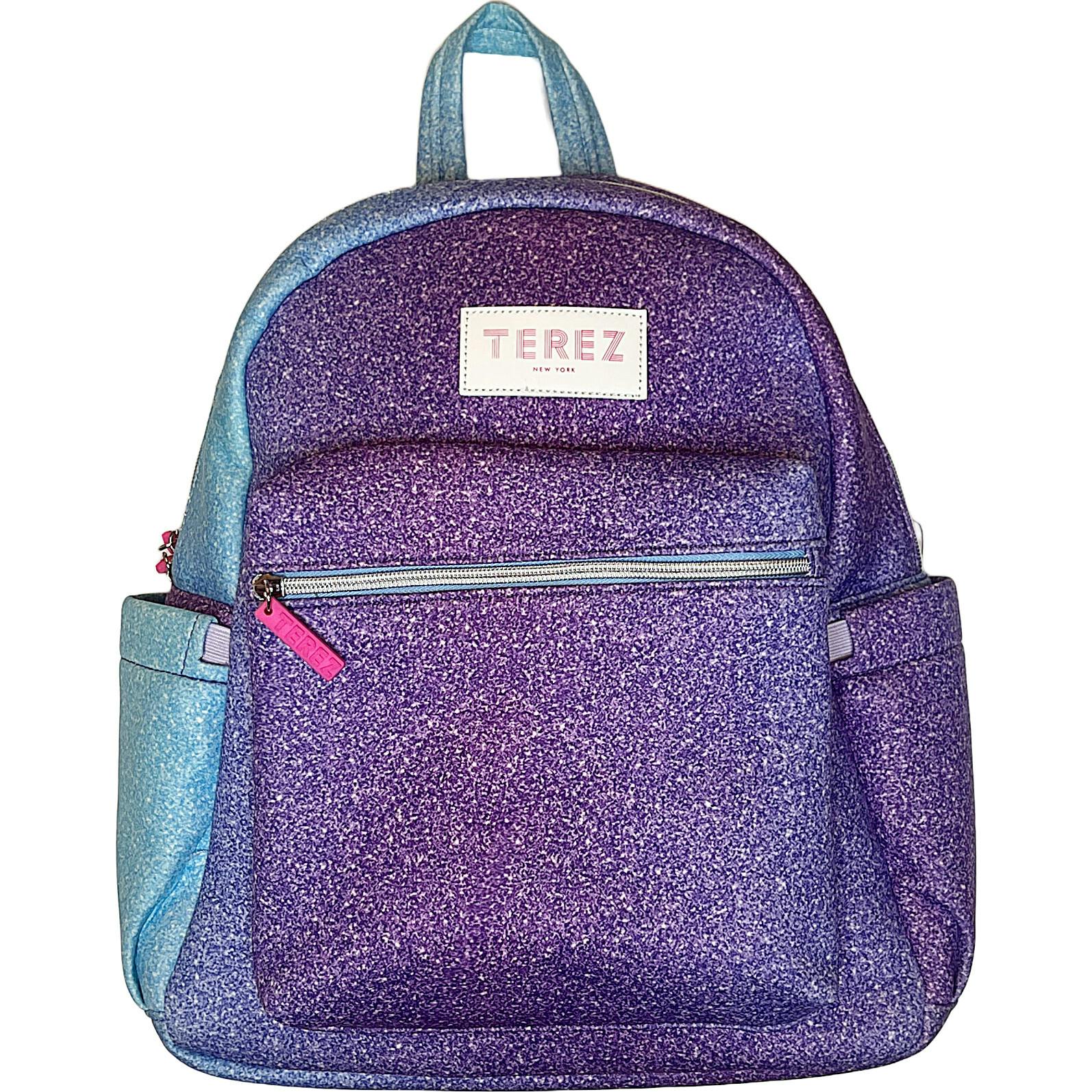 Girls Adjustable Shoulder Strap Zipper Backpack
