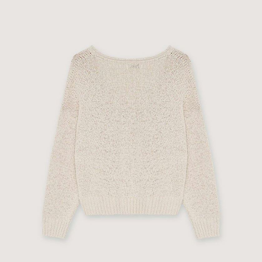 Alpina Woman Jumper Ecru