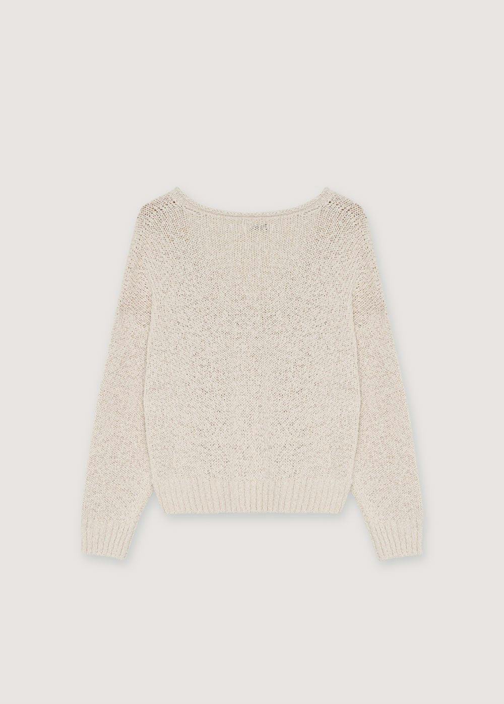 Alpina Woman Jumper Ecru