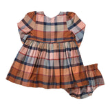 Baby Girls Mae Dress Set - Hayride Plaid