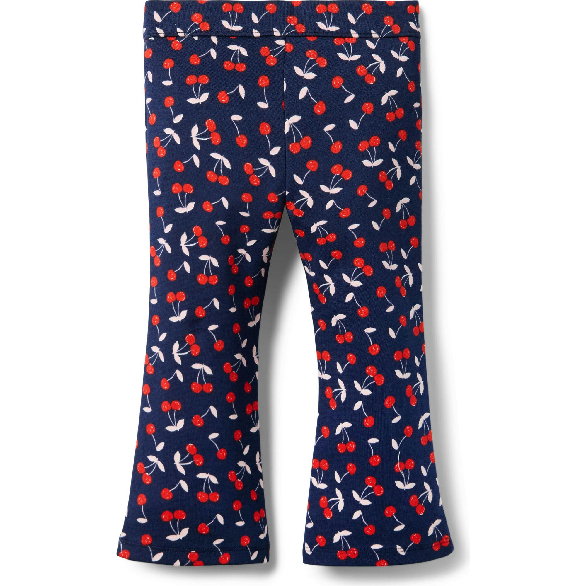 Cherry Flare Ponte Pant