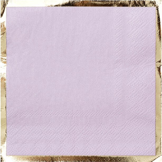 Posh Lilac You Lots Cocktail Napkins