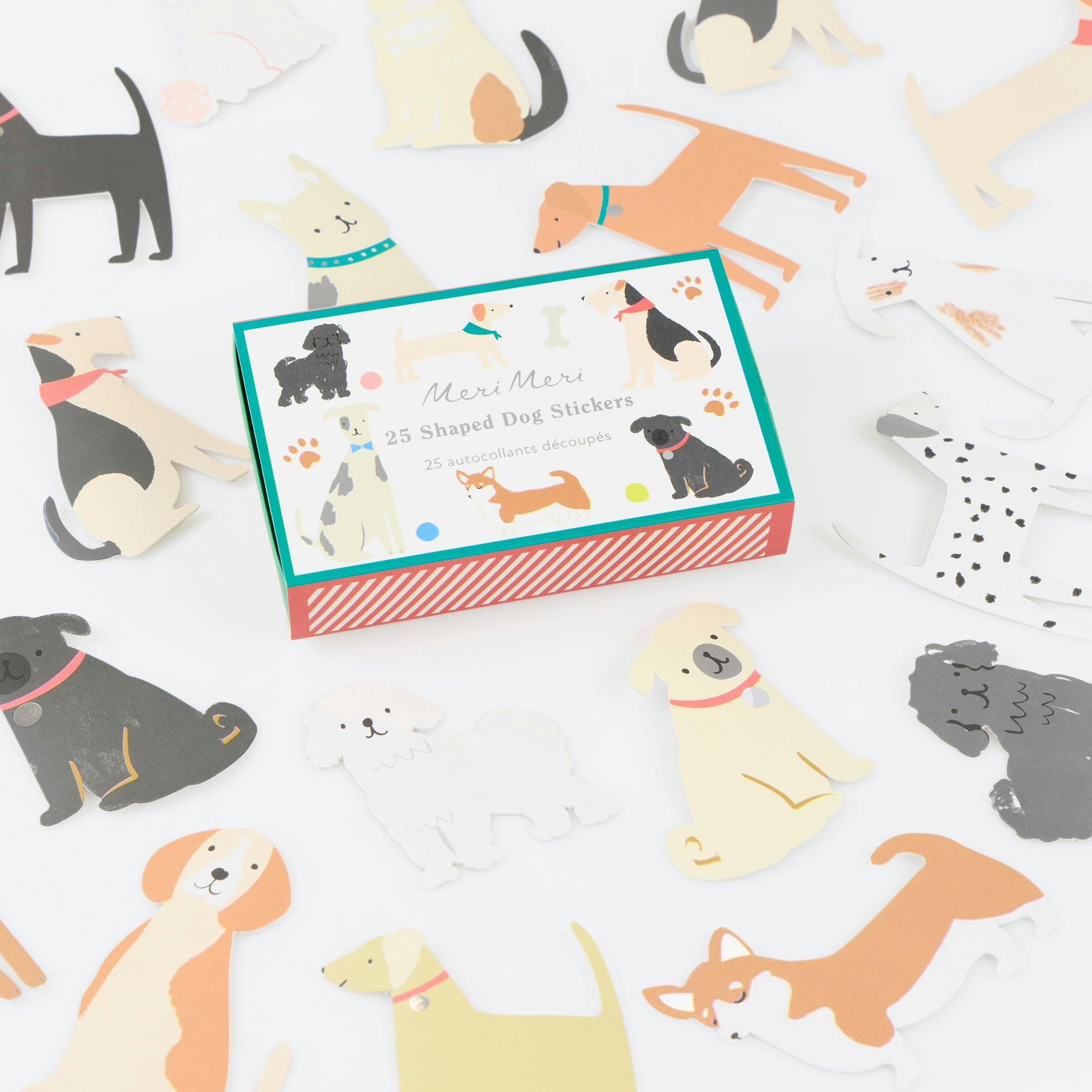 Dog Shaped Stickers