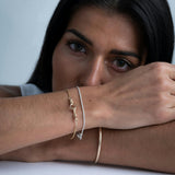 Women's Rope Chain Bracelet, Yellow Gold-Filled