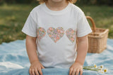 Liberty of London Children's Mini Hearts T-Shirt - White