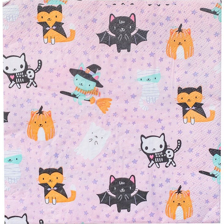 Meowloween Large Napkins