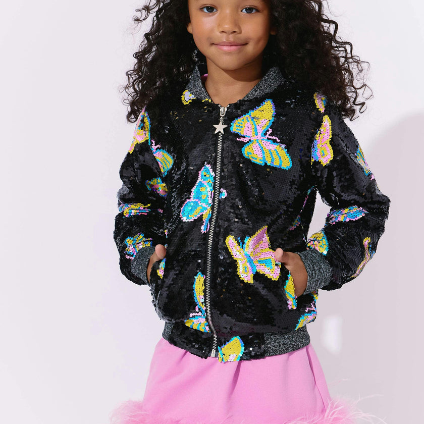 Magic Sequin Bomber