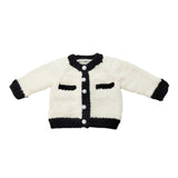 Coco Cardigan - Cream and Black