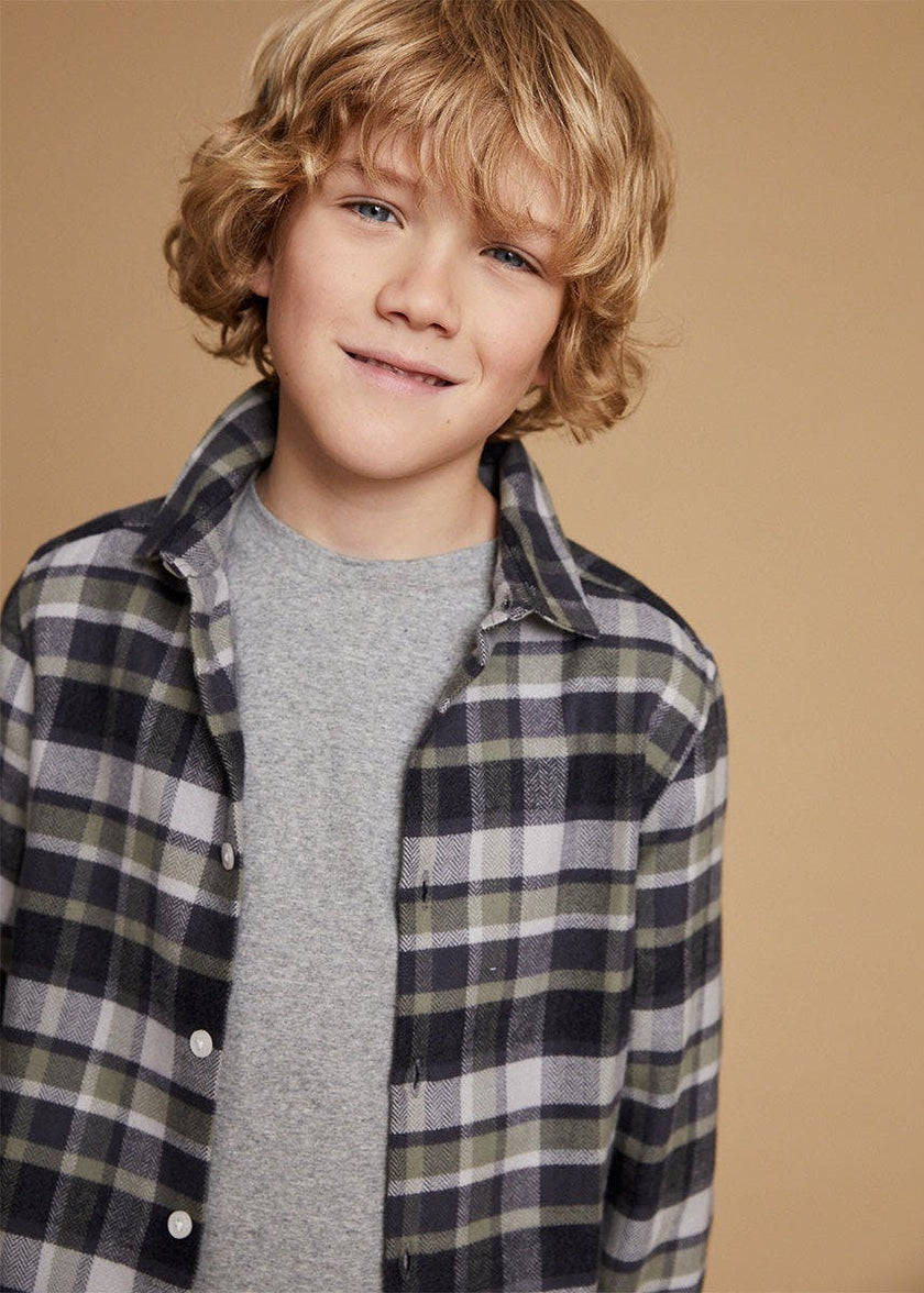 The Green Check Flannel Shirt
