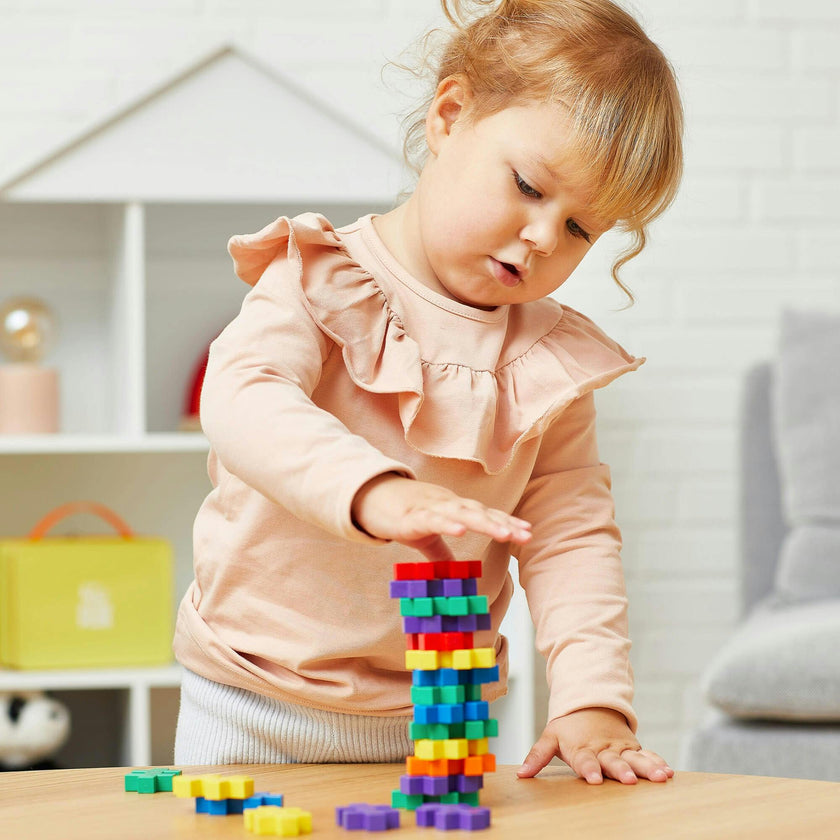 Plus-Plus: BIG Learn to Build - 130 Pieces -Construction Building STEM Toy