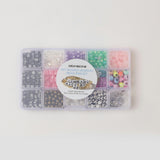 Y2K Jewelry Making Kit with Magical 8 Ball Beads Gummy Bear Beads Icon Charms and Neon Accessories