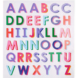 Packed Party Stick to It Vinyl Letter Sticker Pack 82ct - Waterproof Self-Adhesive 1.5-Inch Alphabet Stickers for Notebooks Bags Water Bottles and Monograms